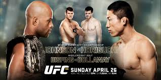 UFC 186 Johnson vs Horiguchi